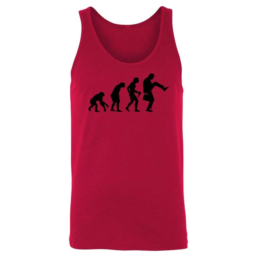 Unisex Jersey Tank - QFJ4X91M - Red - 3
