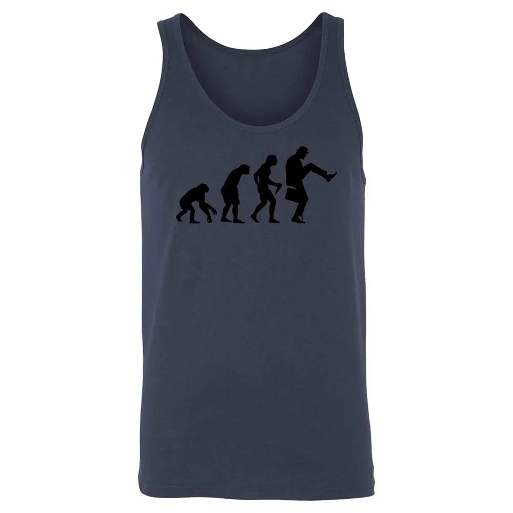 Unisex Jersey Tank - QFJ4X91M - Navy - 8