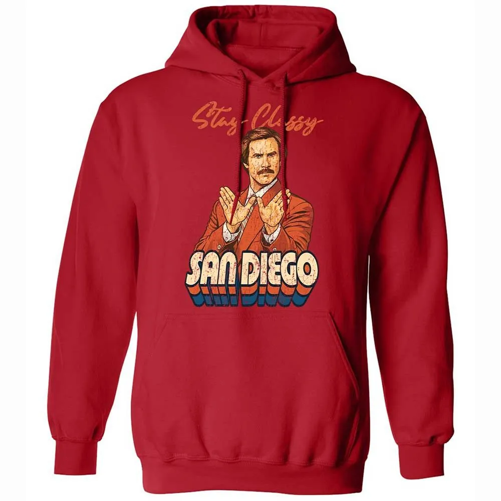 Classic Unisex Hoodie - V8HKDPXP - Red - 9