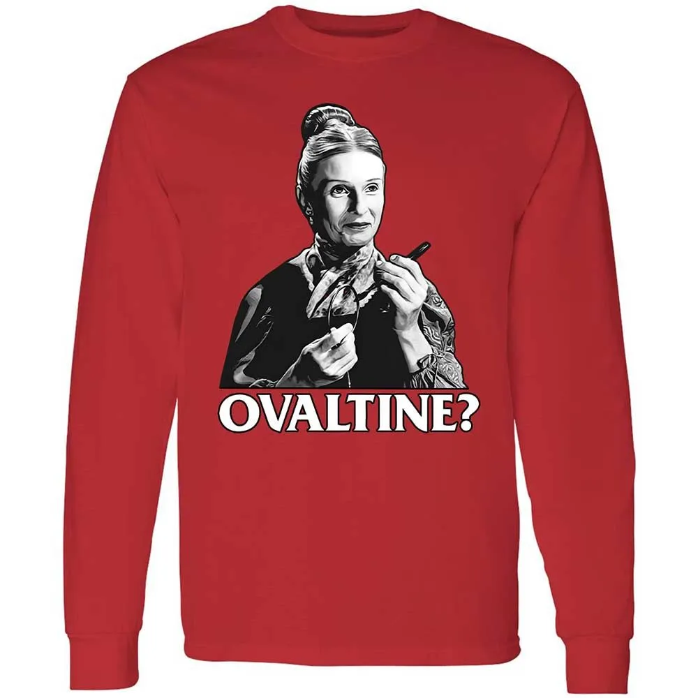 Long Sleeve T-Shirt - 6RF1CC4H - Red - 11