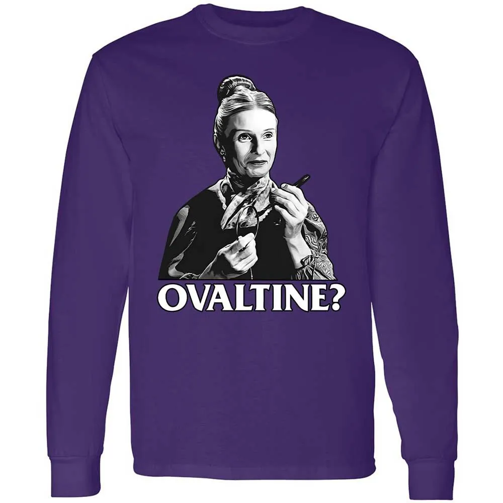 Long Sleeve T-Shirt - 6RF1CC4H - Purple - 12