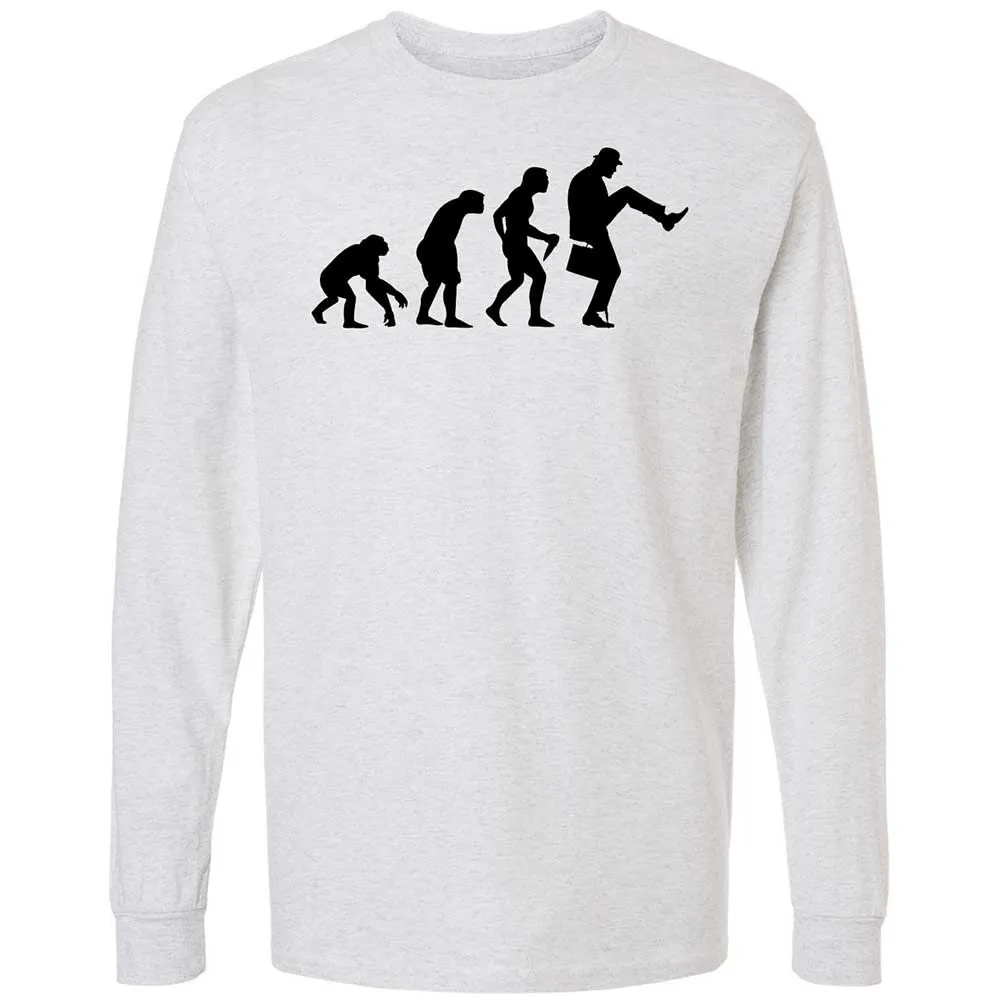 Long Sleeve T-Shirt - 4QZY9DV5 - Ash - 2