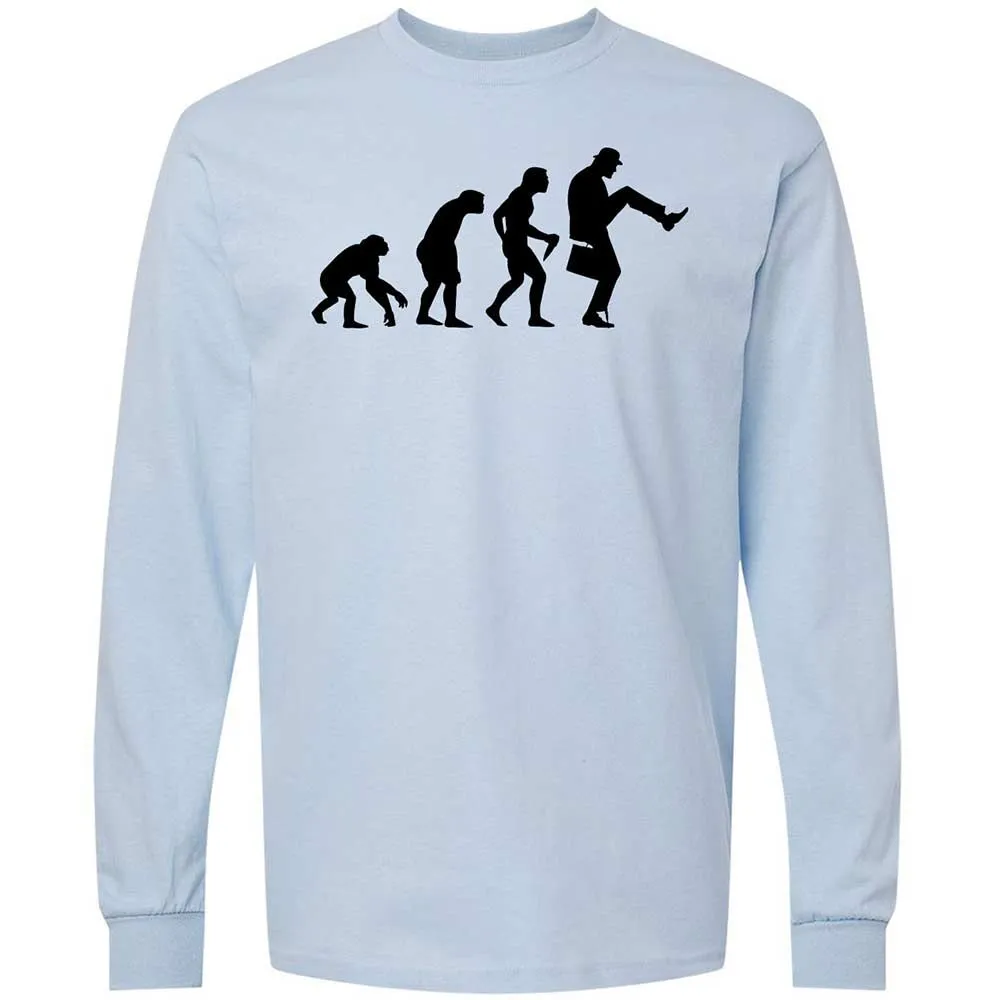 Long Sleeve T-Shirt - 4QZY9DV5 - Light Blue - 4