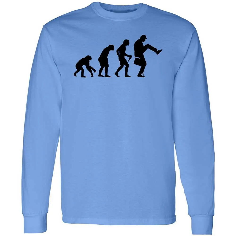 Long Sleeve T-Shirt - 4QZY9DV5 - Carolina Blue - 5