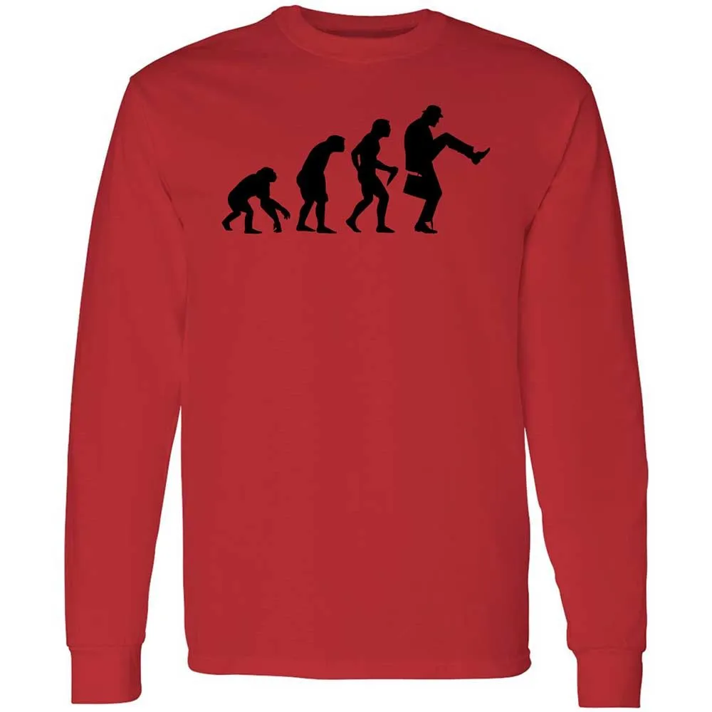 Long Sleeve T-Shirt - 4QZY9DV5 - Red - 8