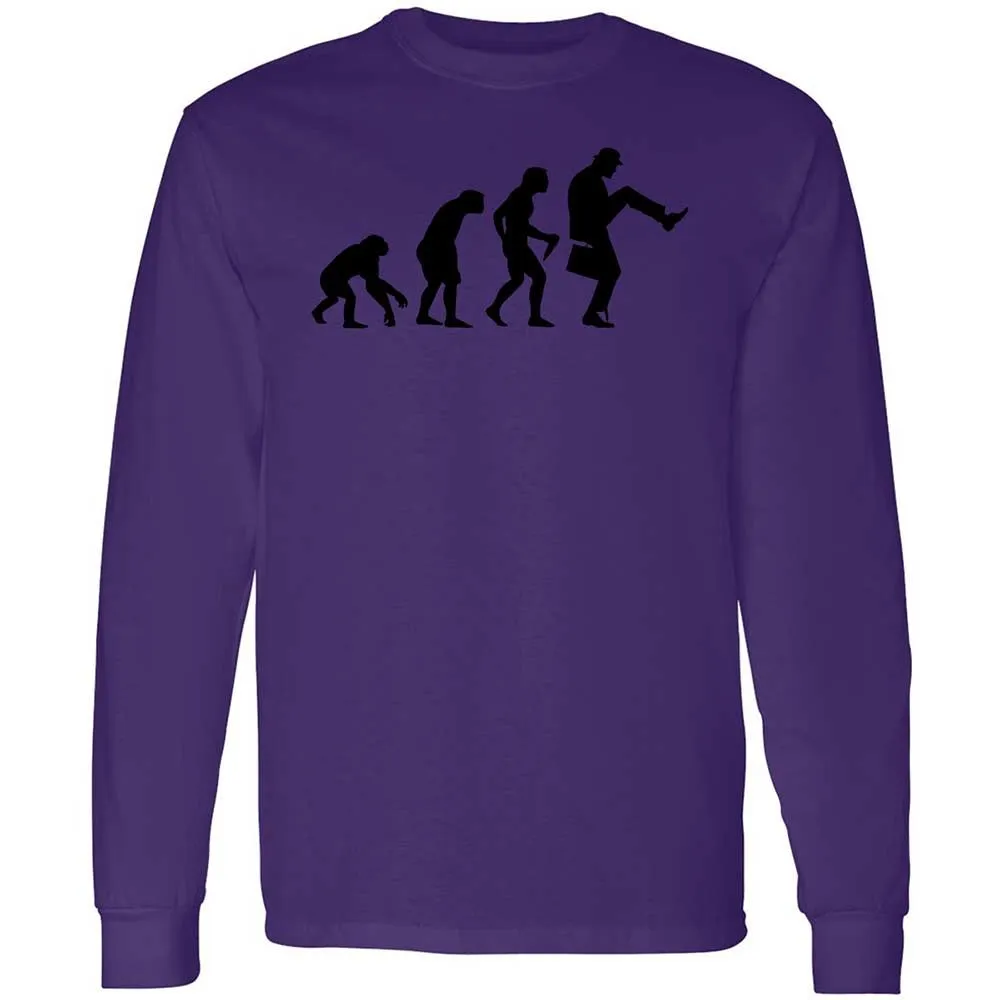 Long Sleeve T-Shirt - 4QZY9DV5 - Purple - 9