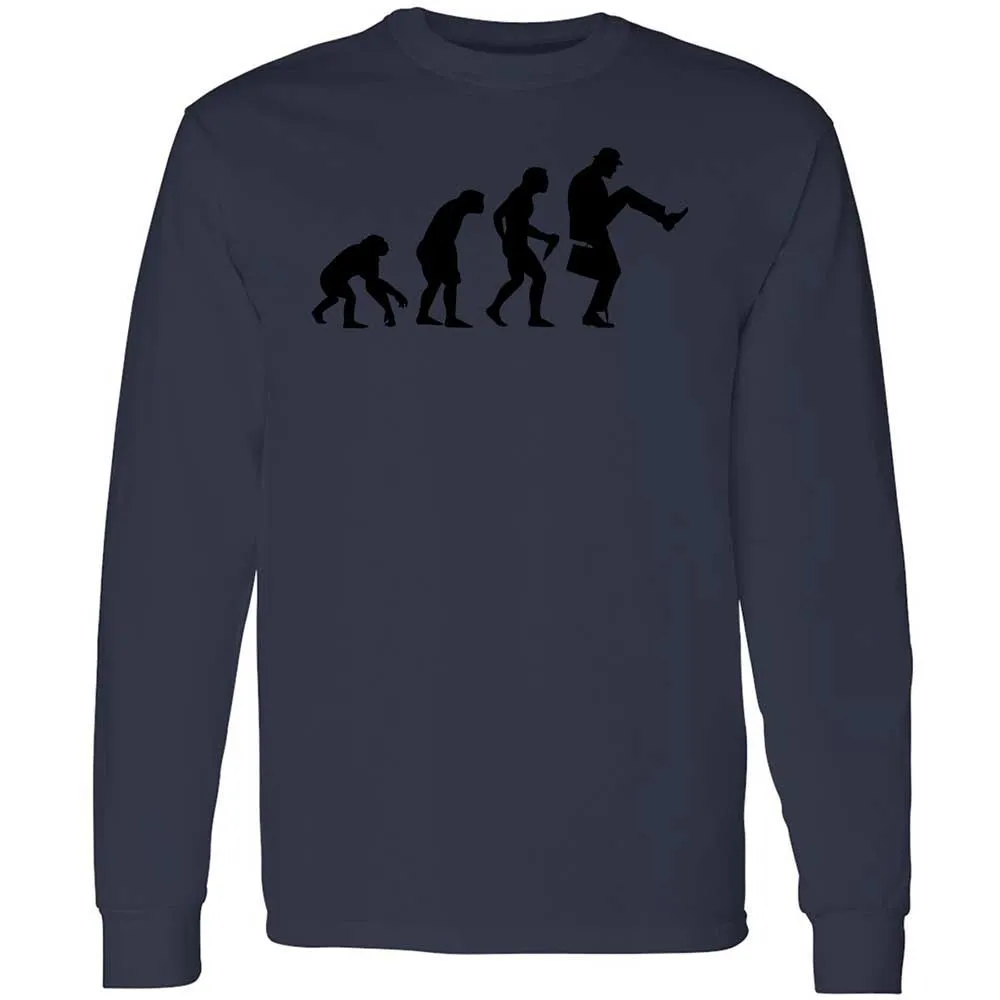 Long Sleeve T-Shirt - 4QZY9DV5 - Navy - 13