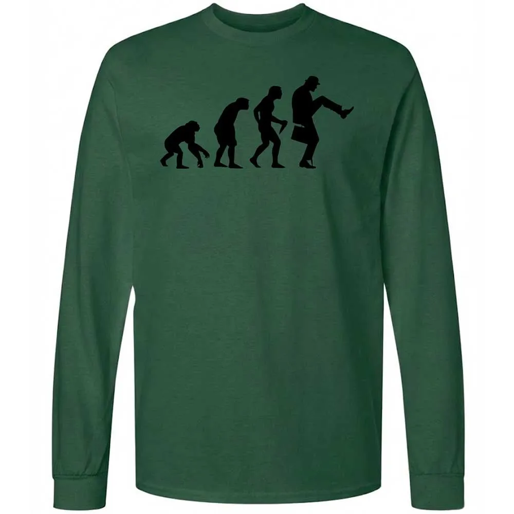 Long Sleeve T-Shirt - 4QZY9DV5 - Forest Green - 14