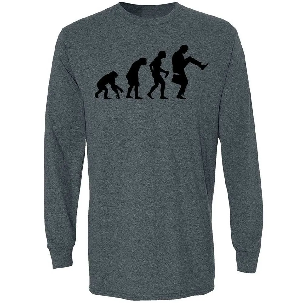 Long Sleeve T-Shirt - 4QZY9DV5 - Dark Heather - 15