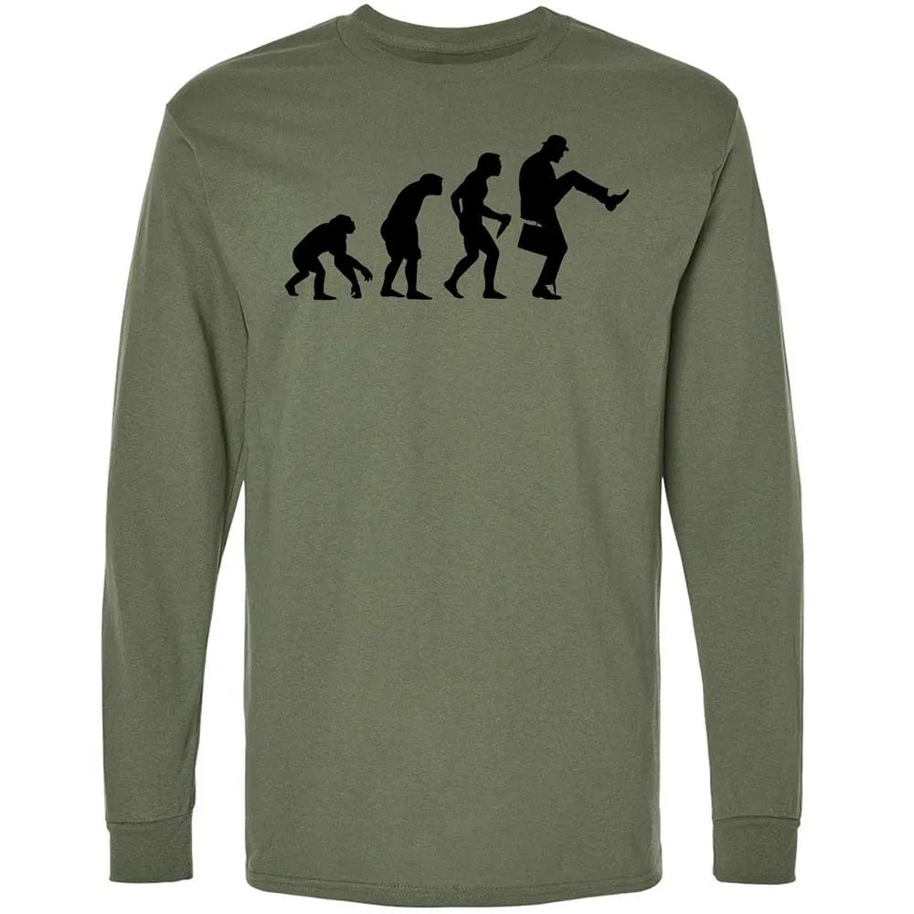 Long Sleeve T-Shirt - 4QZY9DV5 - Military Green - 19