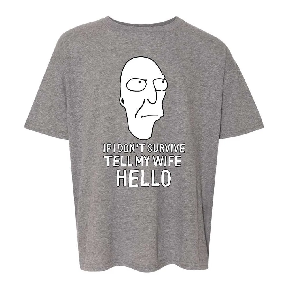 Kids T-Shirt - 5LWPLNU1 - Graphite Heather - 12