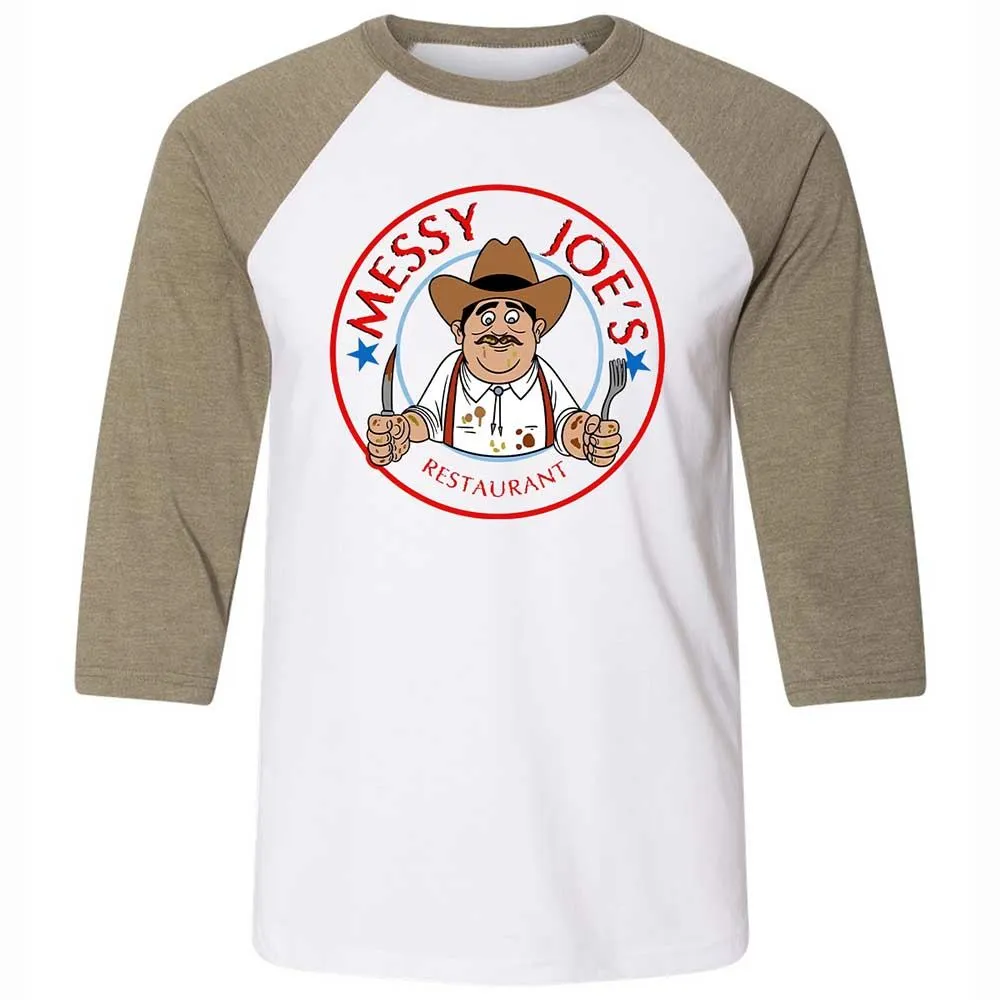 Unisex 3/4 Baseball Tee - E2U1ZTQK - White/Heather Olive - 4