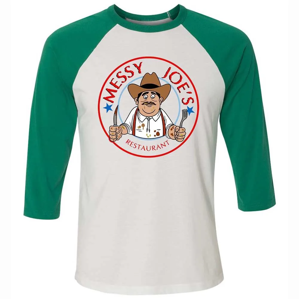 Unisex 3/4 Baseball Tee - E2U1ZTQK - White/Kelly - 6