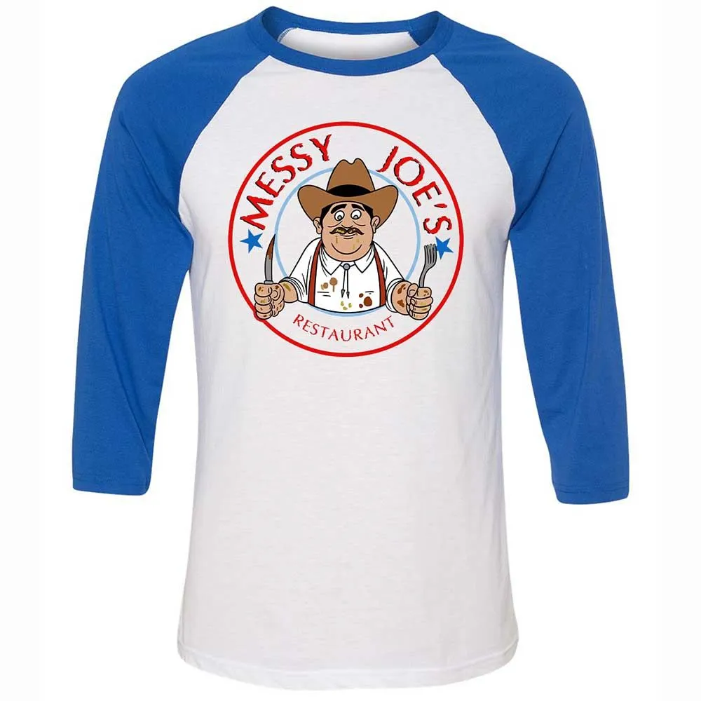 Unisex 3/4 Baseball Tee - E2U1ZTQK - White/True Royal - 10