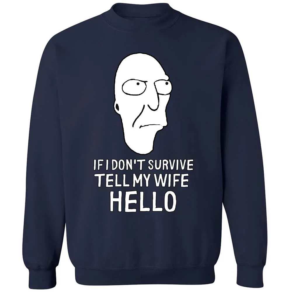 Classic Unisex Sweatshirt - 69ARHAX6 - Navy - 2
