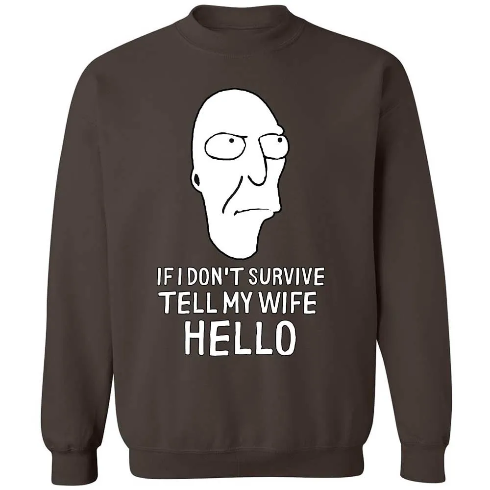 Classic Unisex Sweatshirt - 69ARHAX6 - Dark Chocolate - 4