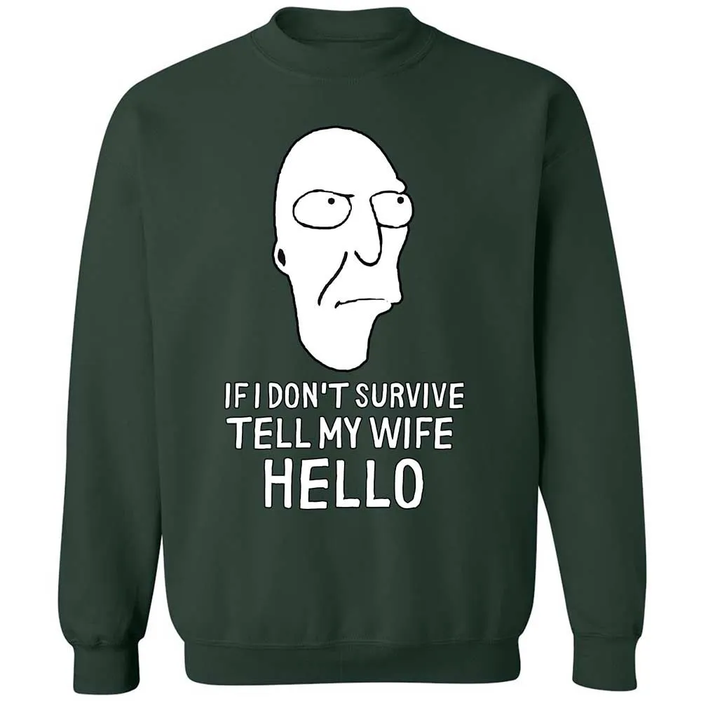 Classic Unisex Sweatshirt - 69ARHAX6 - Forest Green - 5