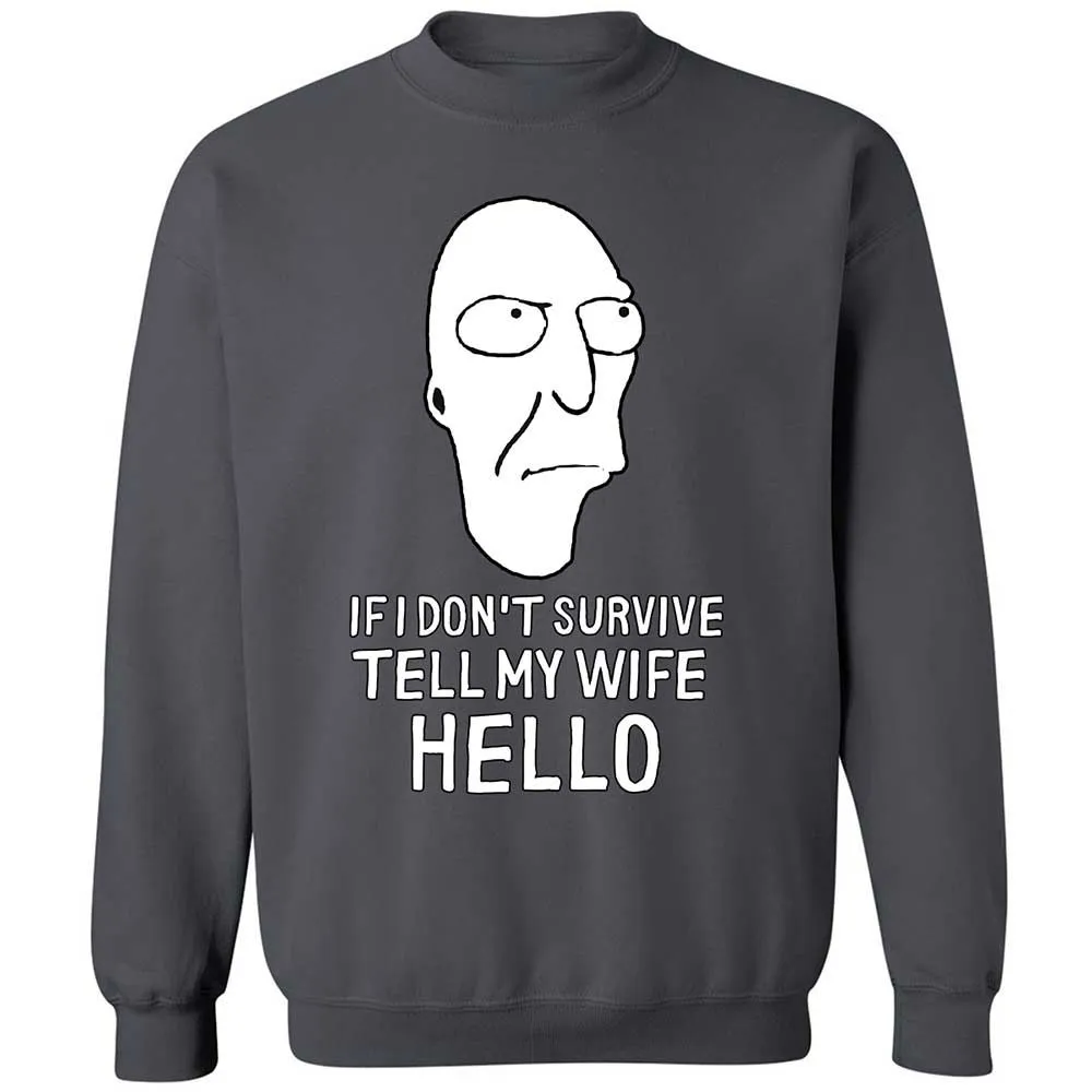 Classic Unisex Sweatshirt - 69ARHAX6 - Charcoal - 6