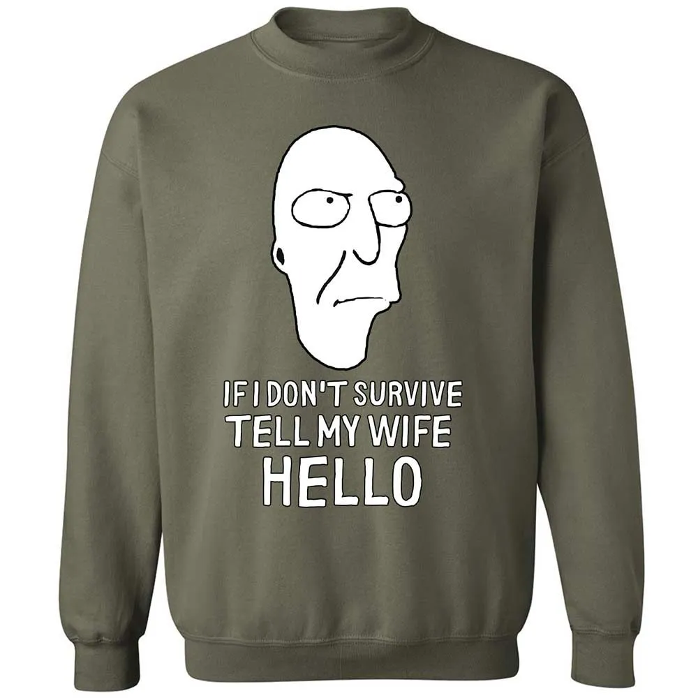 Classic Unisex Sweatshirt - 69ARHAX6 - Military Green - 9