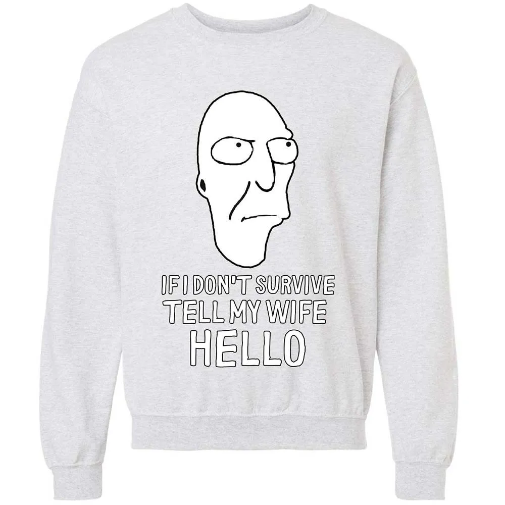 Classic Unisex Sweatshirt - 69ARHAX6 - Ash - 16