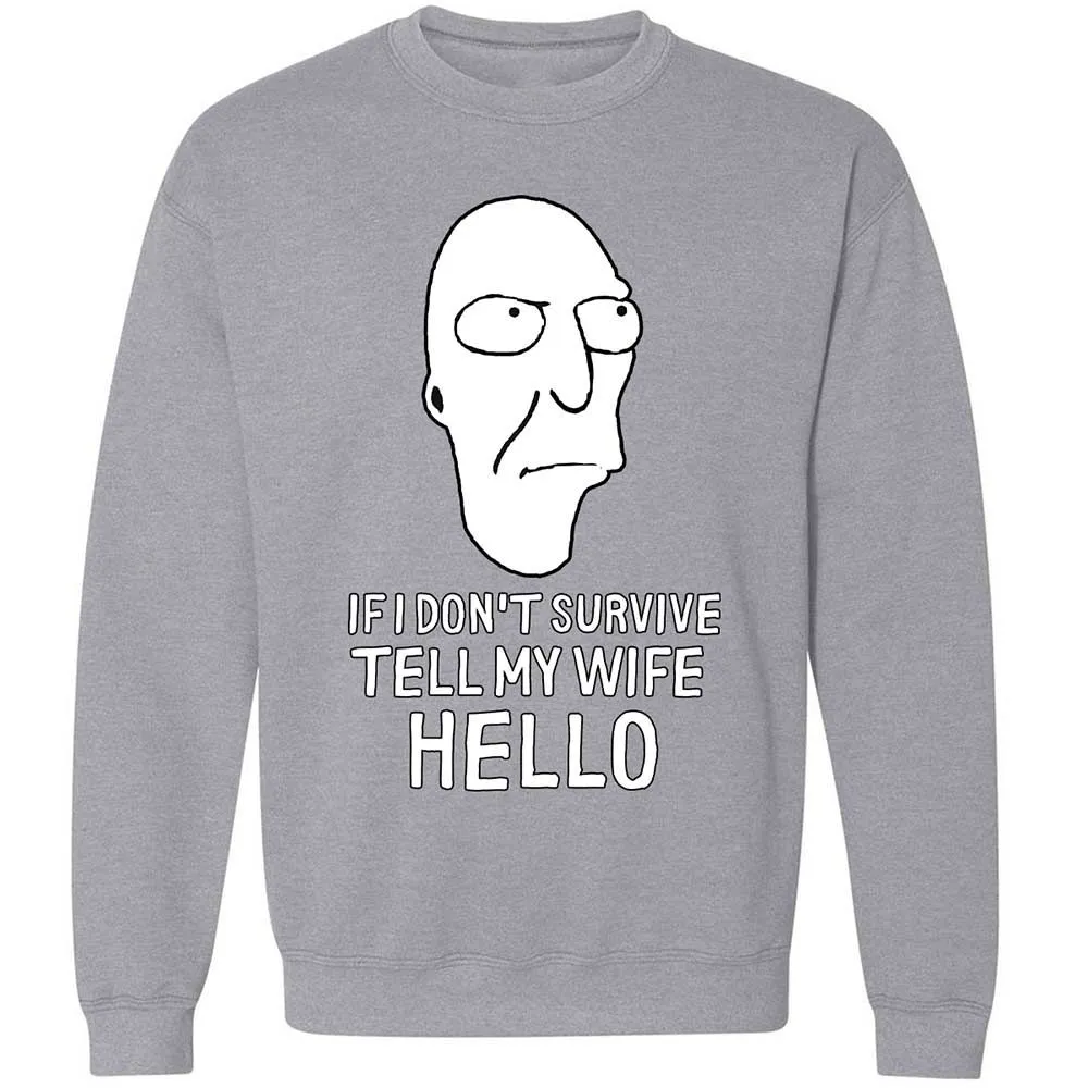 Classic Unisex Sweatshirt - 69ARHAX6 - Sport Grey - 17
