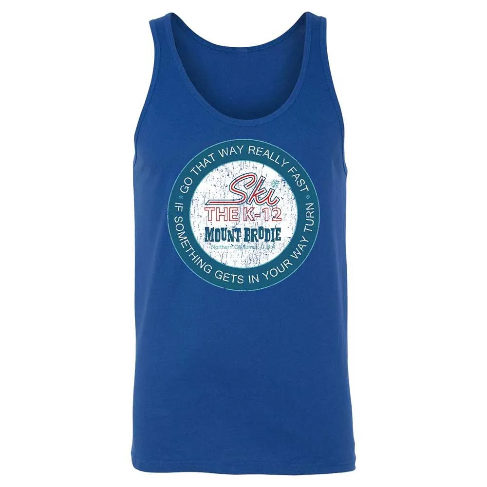 Unisex Jersey Tank - HLWSUFDU - True Royal - 4