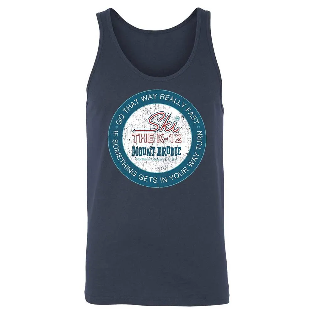 Unisex Jersey Tank - HLWSUFDU - Navy - 8