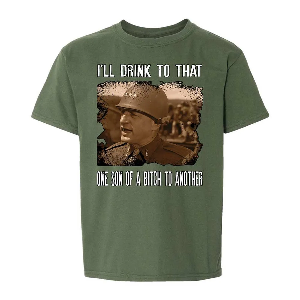 Kids T-Shirt - T3YAR51M - Military Green - 19