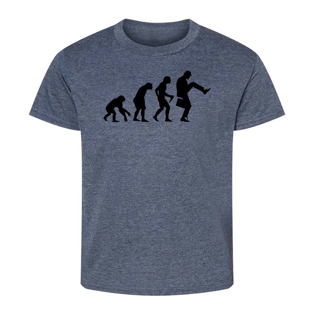 Kids T-Shirt - LUTDY6HX - Heather Navy - 15