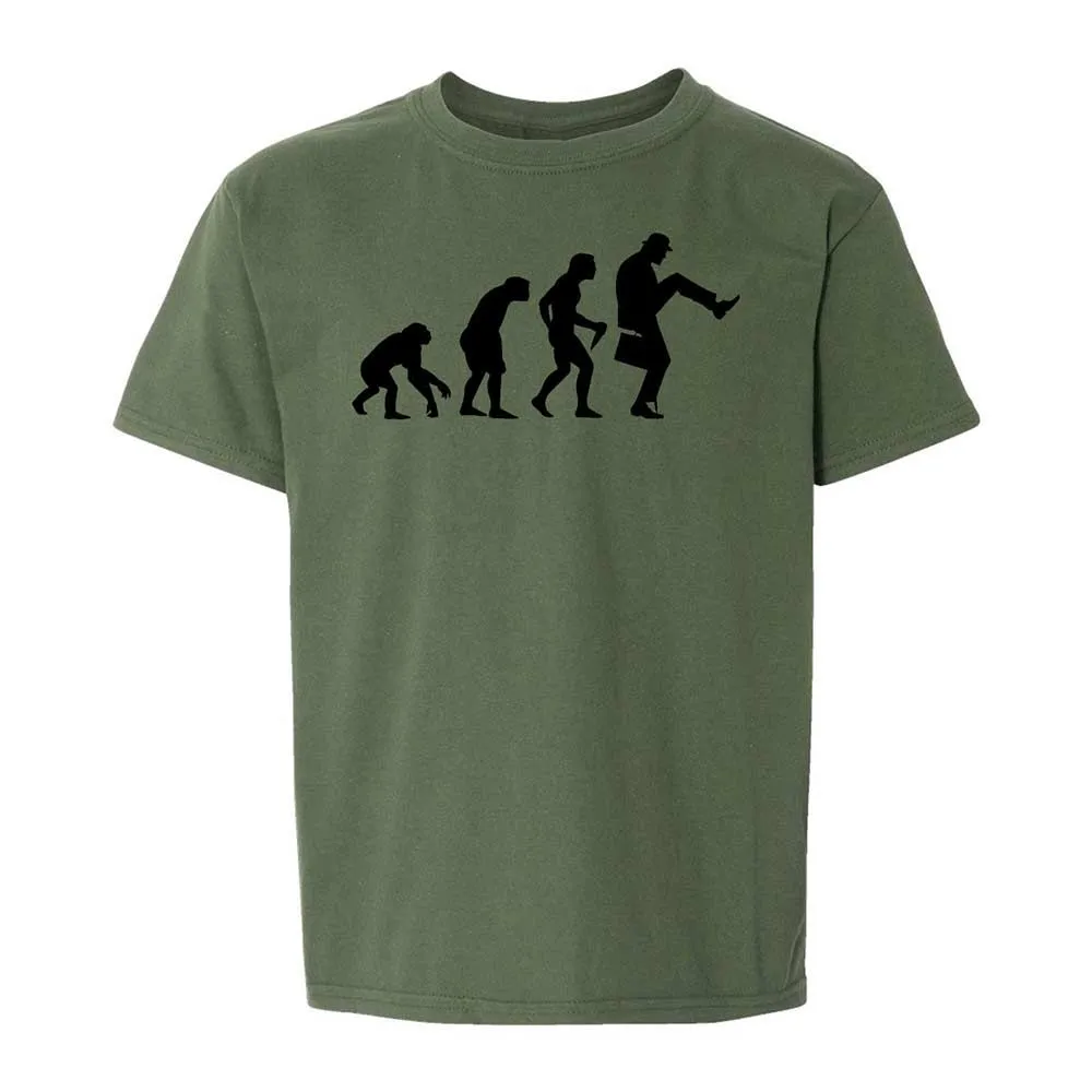 Kids T-Shirt - LUTDY6HX - Military Green - 20