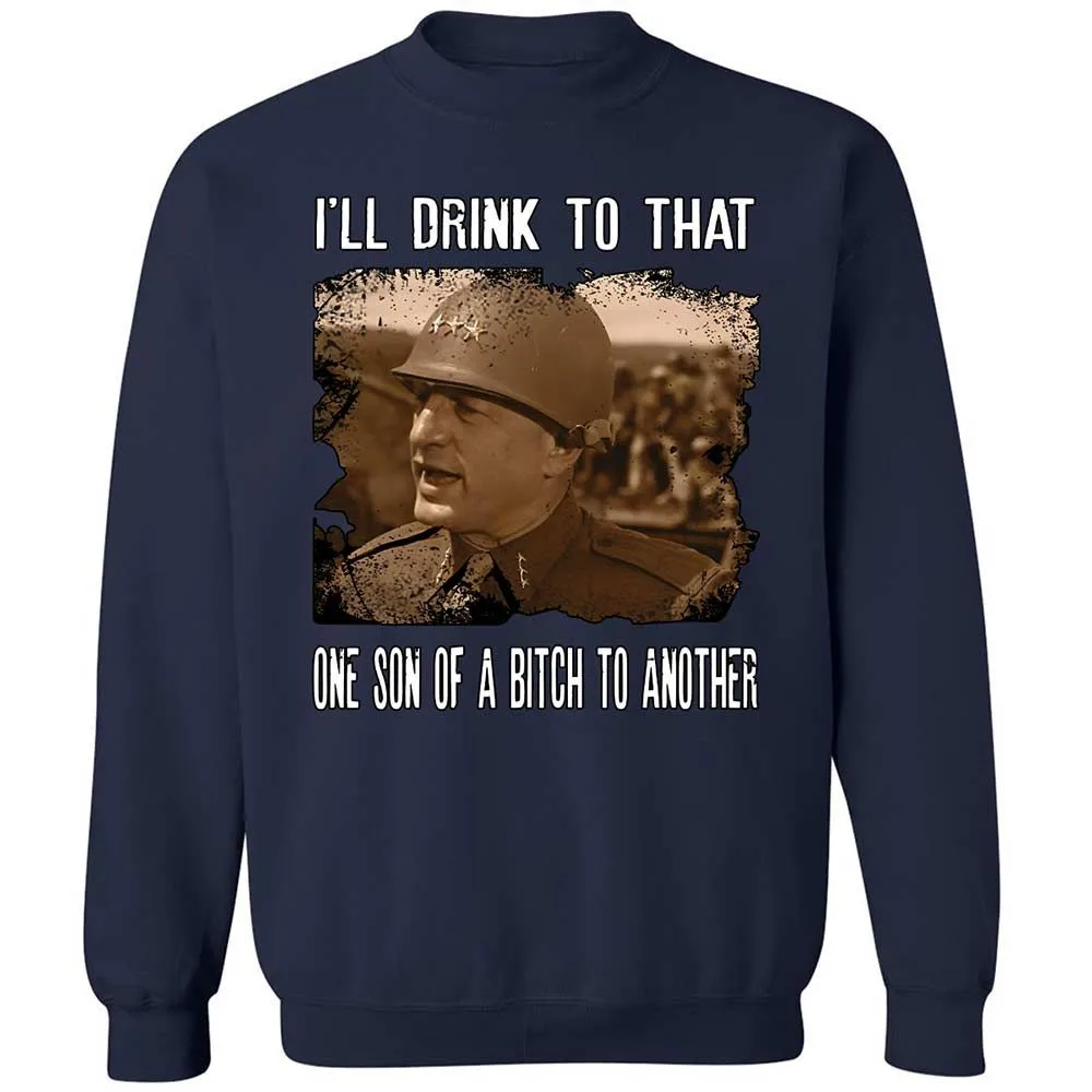 Classic Unisex Sweatshirt - 75ZFJTLE - Navy - 2