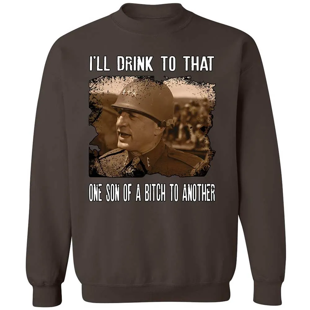 Classic Unisex Sweatshirt - 75ZFJTLE - Dark Chocolate - 4