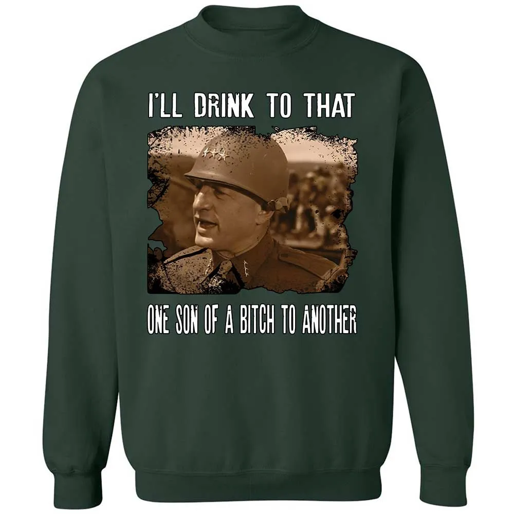 Classic Unisex Sweatshirt - 75ZFJTLE - Forest Green - 5