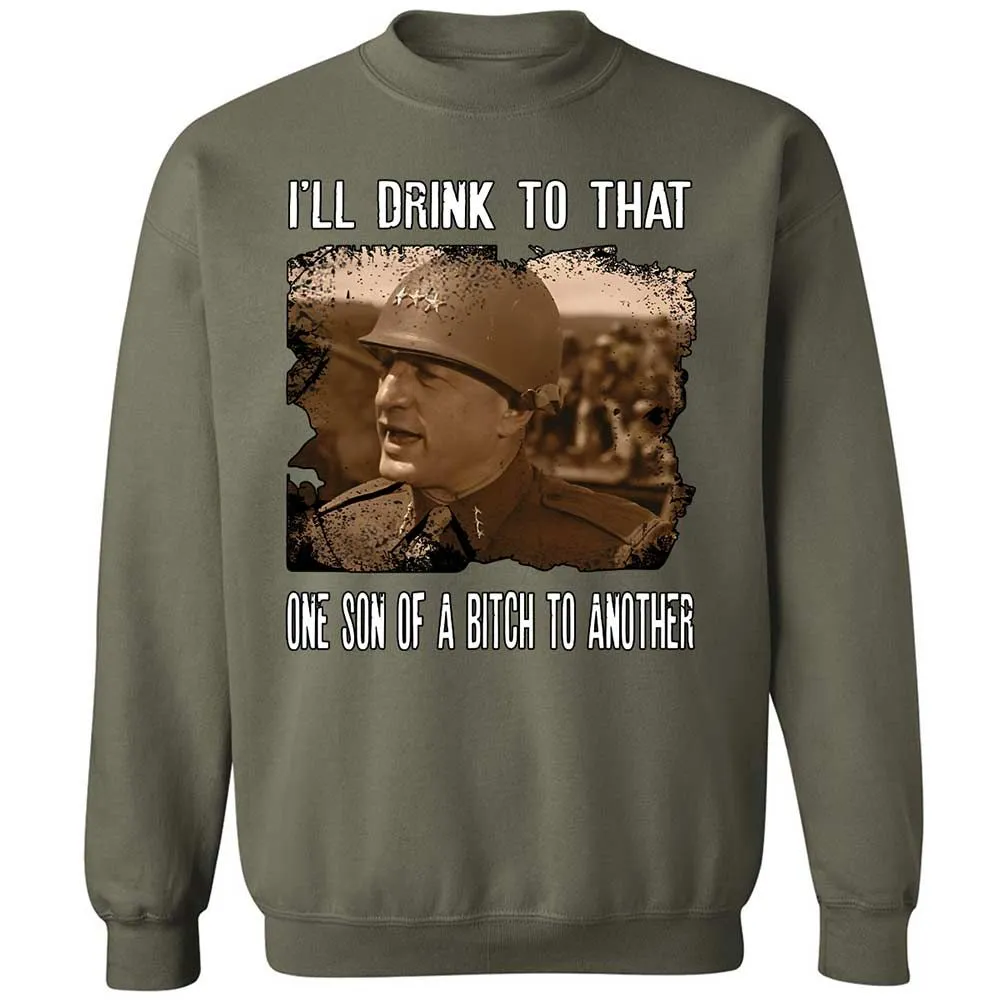 Classic Unisex Sweatshirt - 75ZFJTLE - Military Green - 9