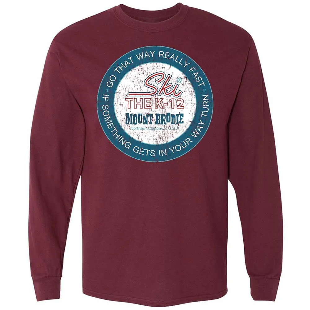 Long Sleeve T-Shirt - QPPRQ8AX - Maroon - 16