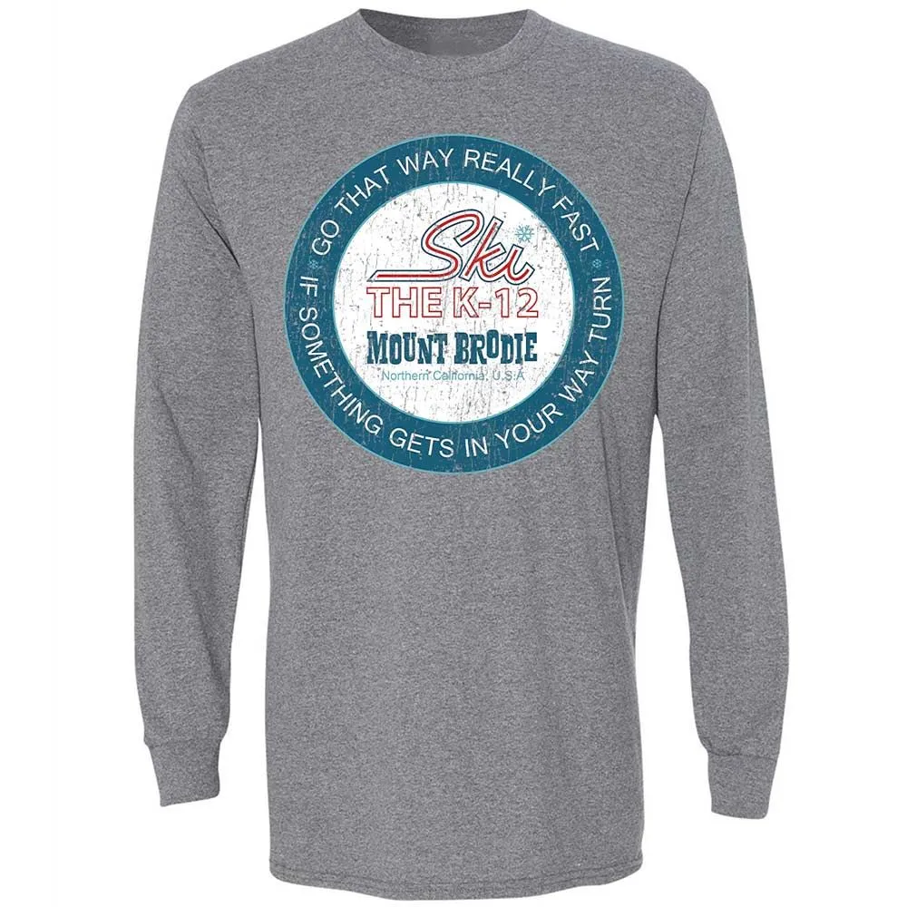 Long Sleeve T-Shirt - QPPRQ8AX - Graphite Heather - 18