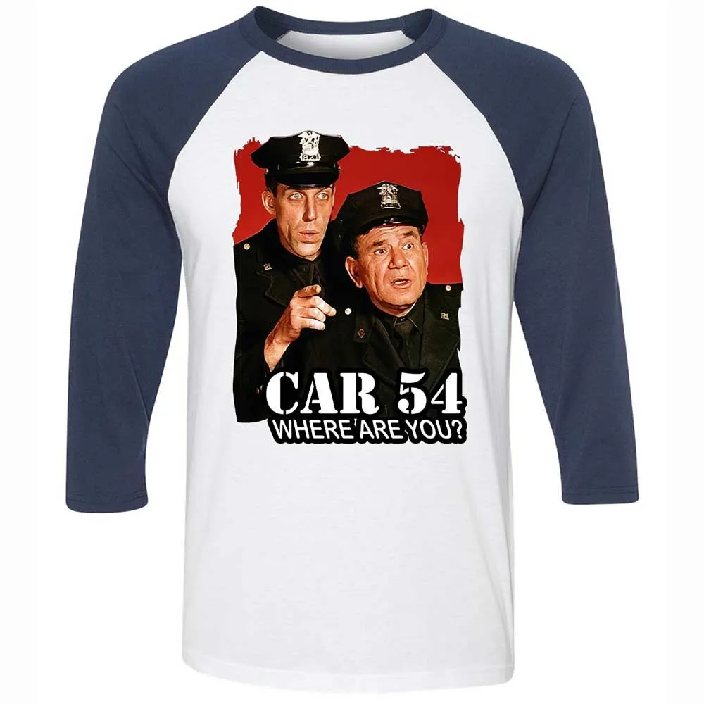 Unisex 3/4 Baseball Tee - MG2GBN2J - White/Navy - 8