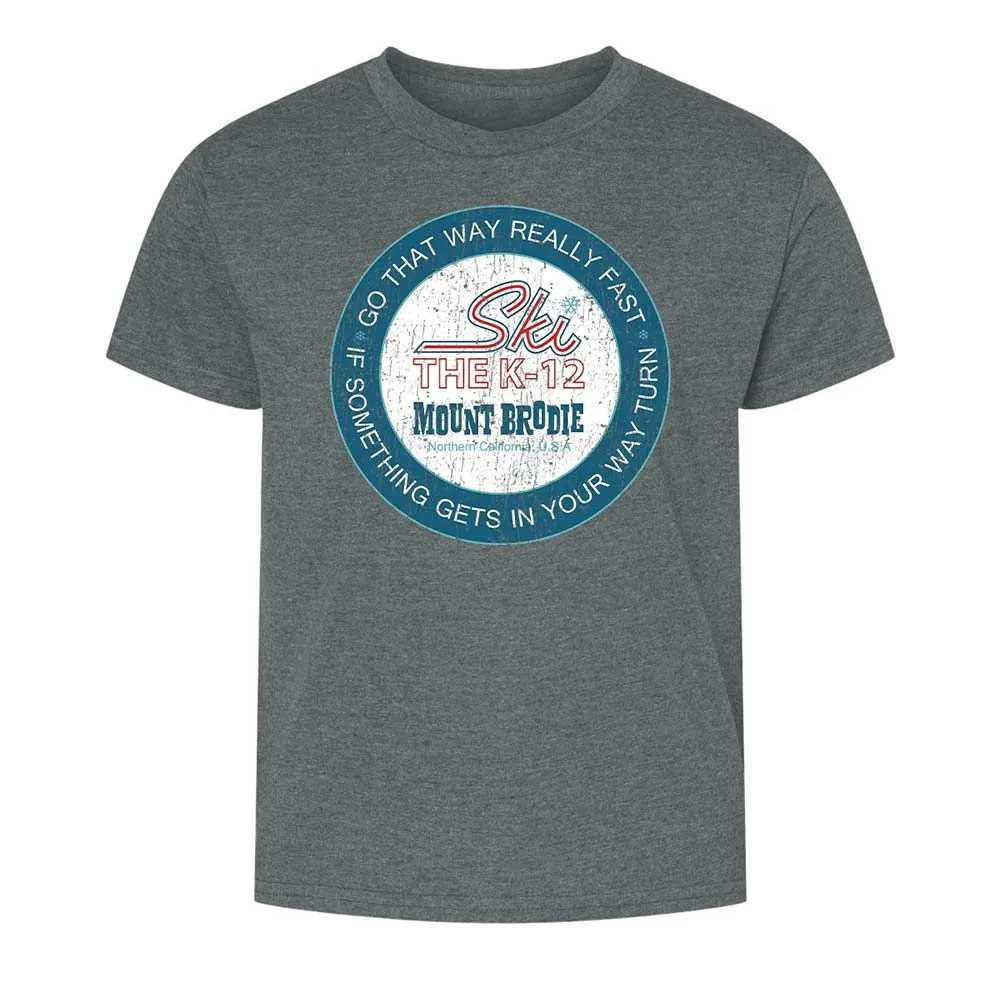 Kids T-Shirt - UKPZDENS - Dark Heather - 16
