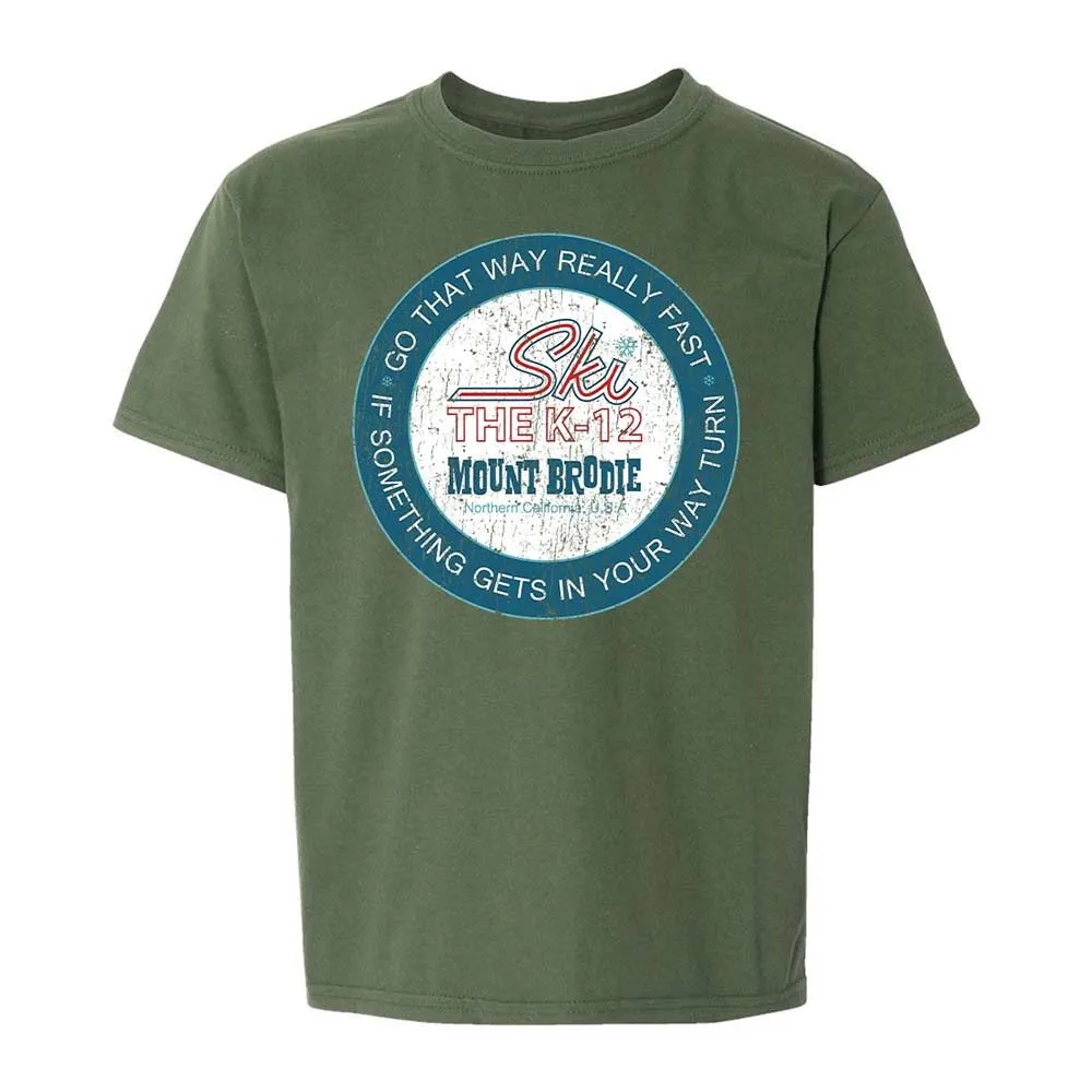Kids T-Shirt - UKPZDENS - Military Green - 20