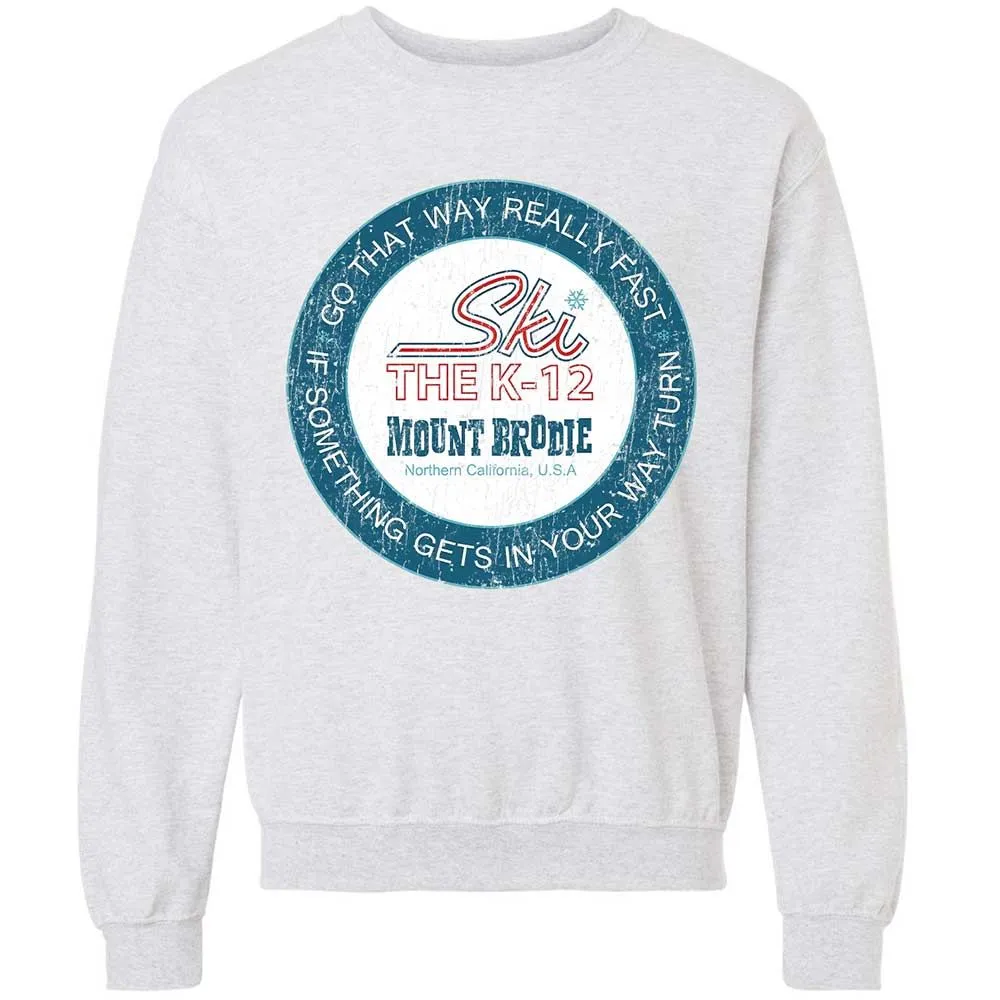 Classic Unisex Sweatshirt - S4T76ZDS - Ash - 2