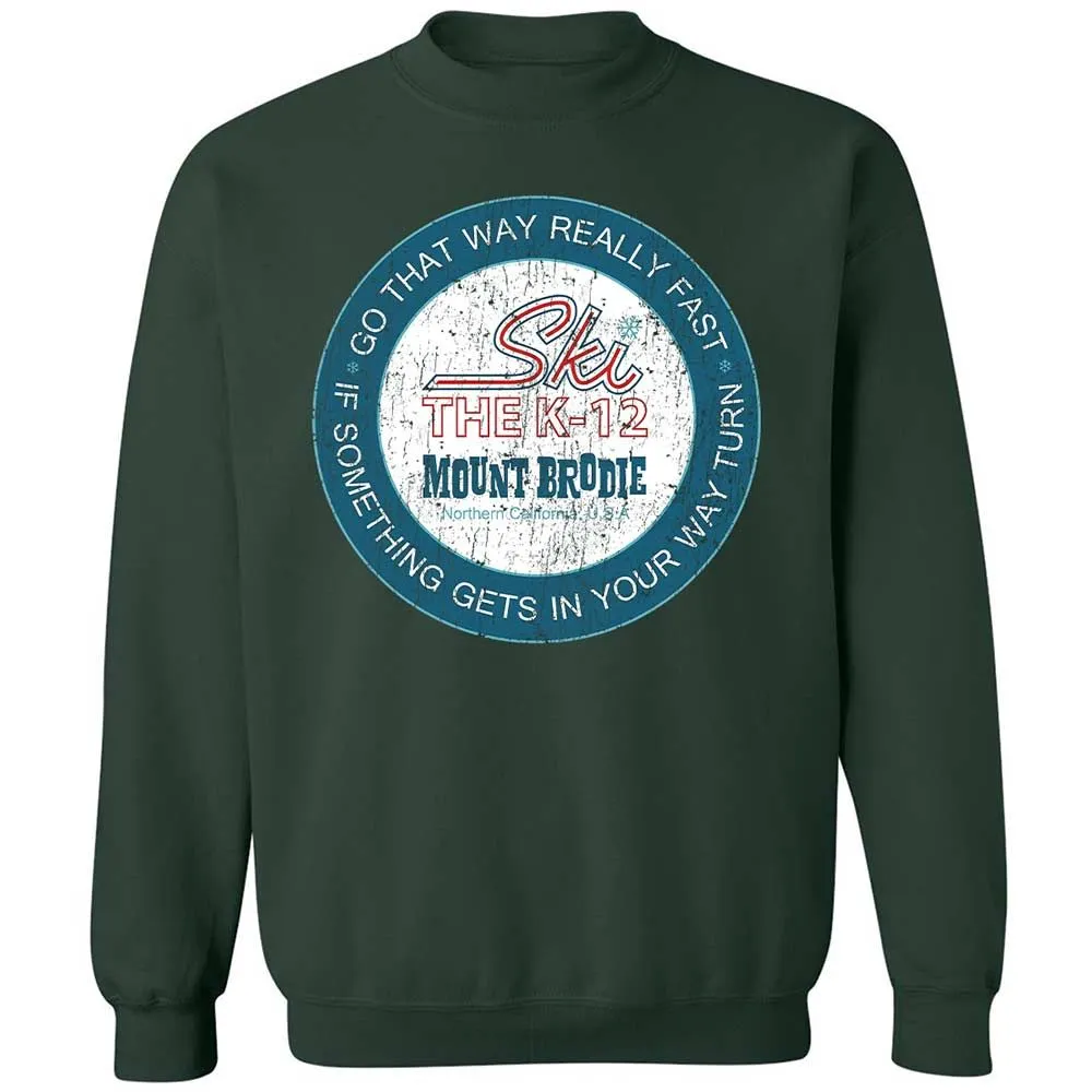 Classic Unisex Sweatshirt - S4T76ZDS - Forest Green - 17