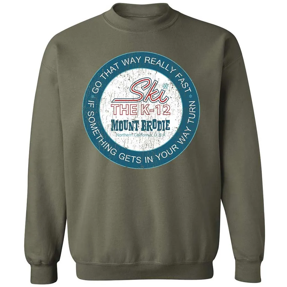 Classic Unisex Sweatshirt - S4T76ZDS - Military Green - 21