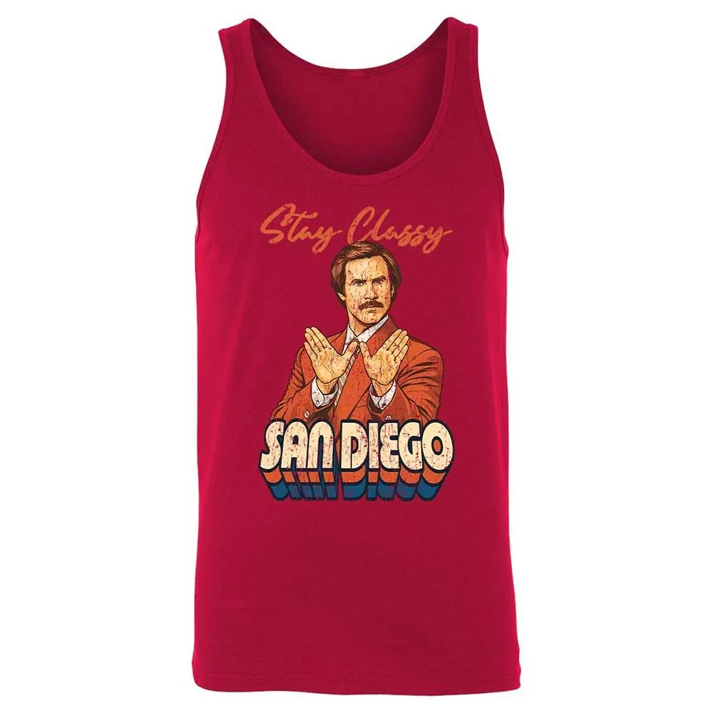 Unisex Jersey Tank - WSB8G4T9 - Red - 3