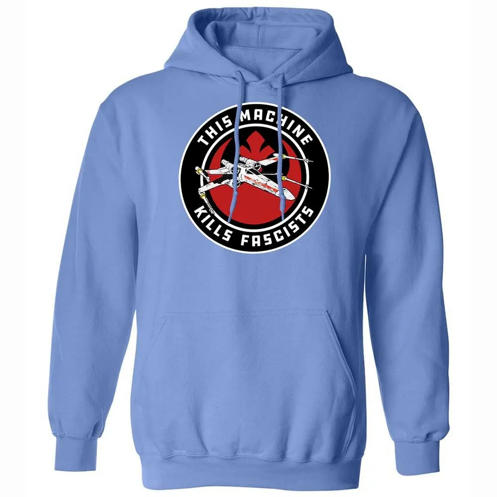 This Machine Kills Fascists - Carolina Blue - 16