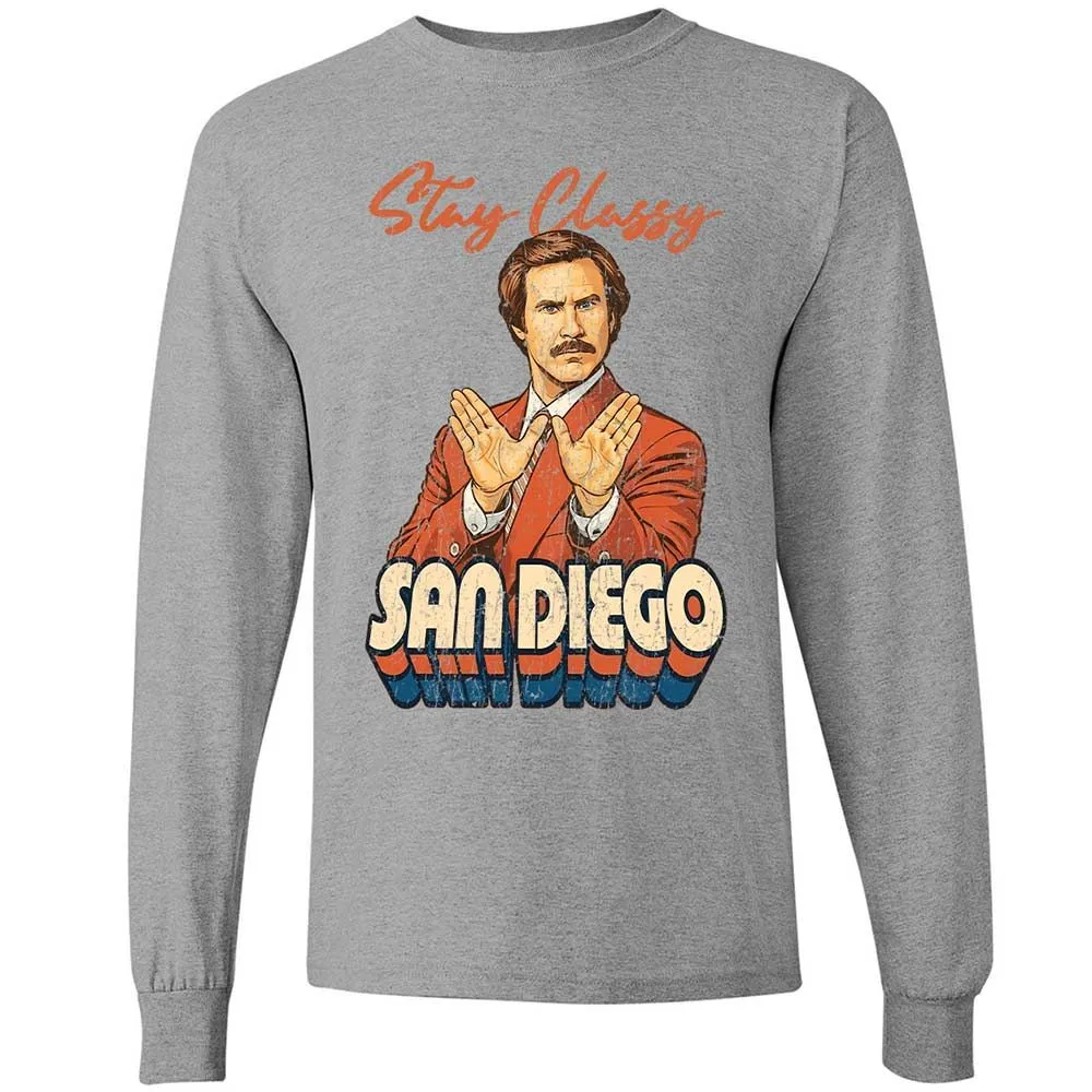 Long Sleeve T-Shirt - L2FTJ4X9 - Sport Grey - 3