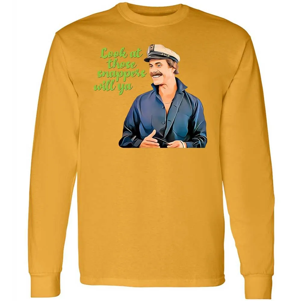 Long Sleeve T-Shirt - QXWXBXUT - Gold - 10