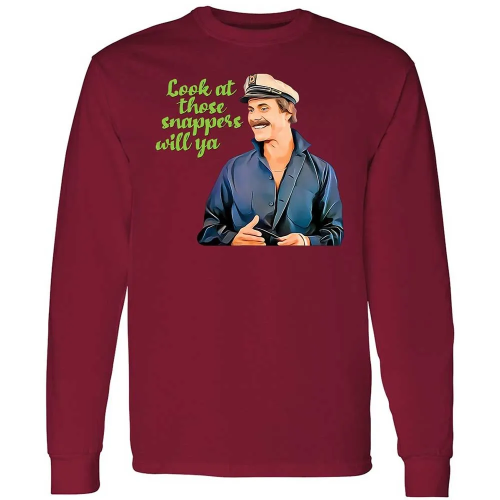 Long Sleeve T-Shirt - QXWXBXUT - Cardinal Red - 17