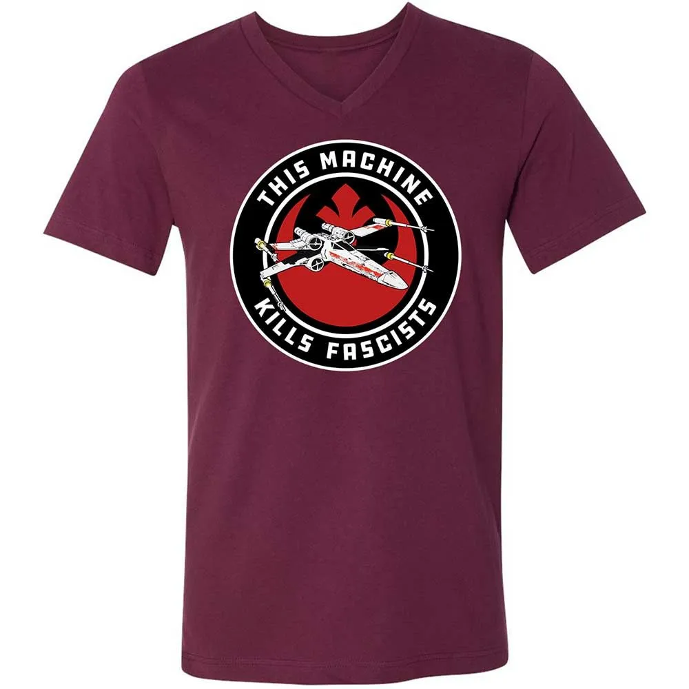 This Machine Kills Fascists - Maroon - 8