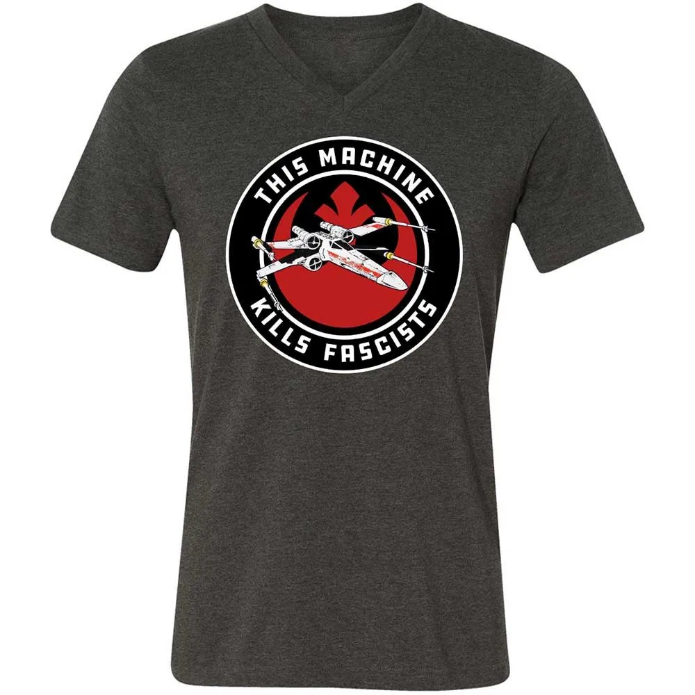 This Machine Kills Fascists - Dark Grey Heather - 9