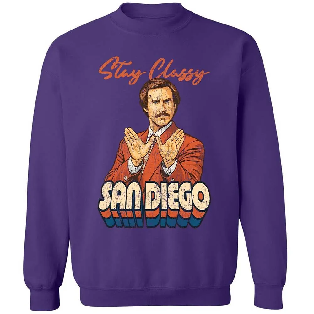 Classic Unisex Sweatshirt - RGX8N8GR - Purple - 10